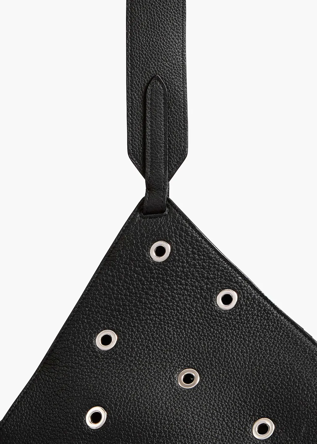 Khaite Small Lotus Eyelet Detailed Tote Bag