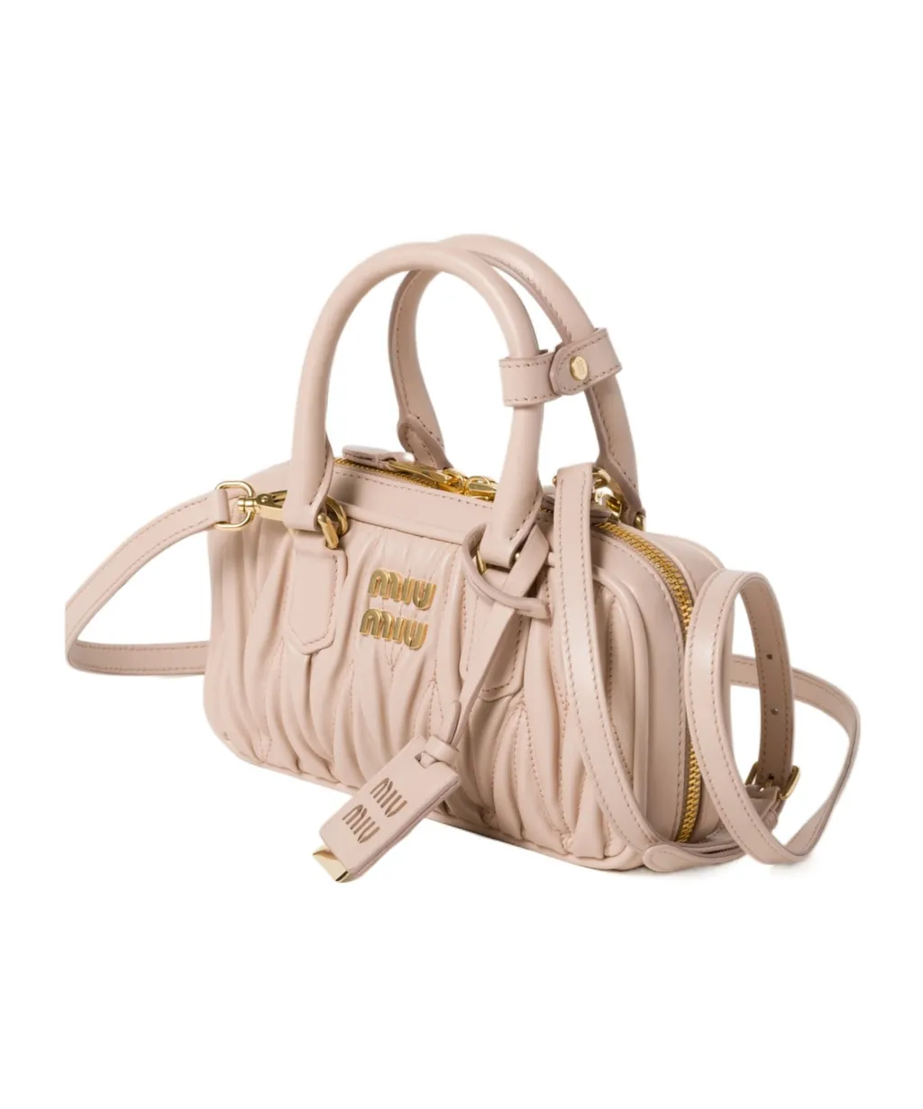 Arcadie Matelassé Nappa Leather Mini-Bag