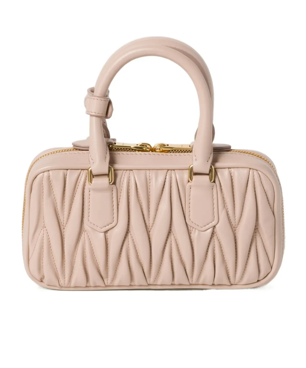 Arcadie Matelassé Nappa Leather Mini-Bag