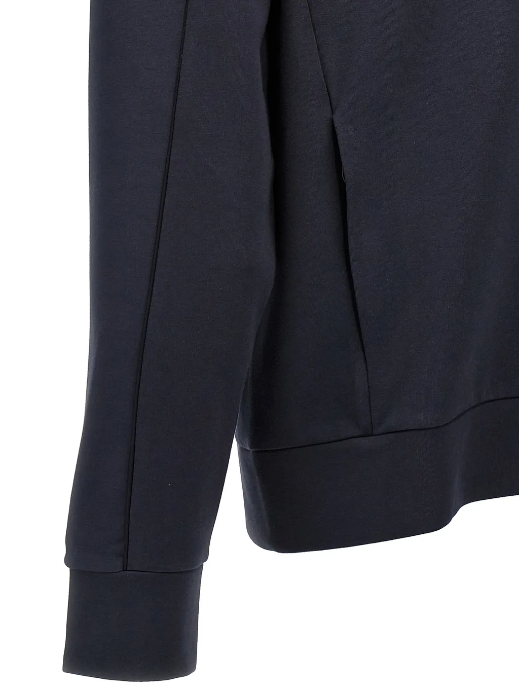 Boss Hugo Boss Logo Detailed Zipped Hoodie
