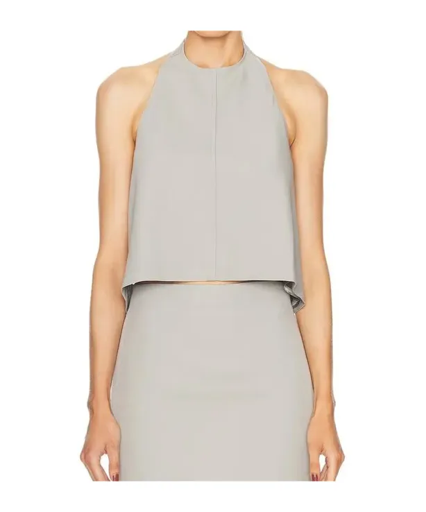 Backless Halterneck Top