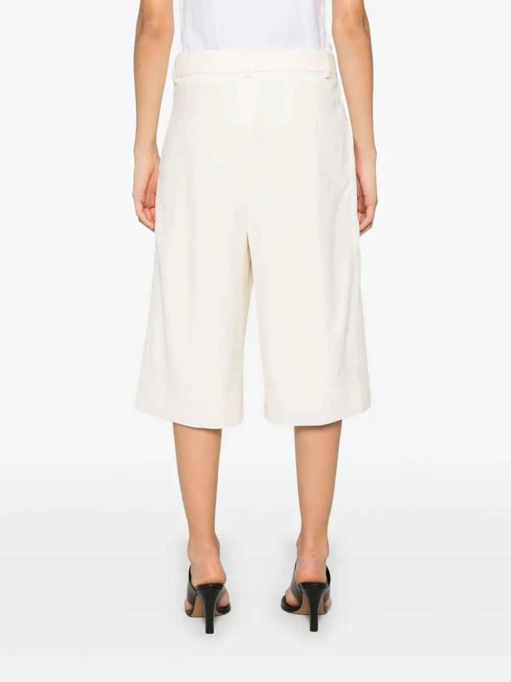Pleated Detail Shorts