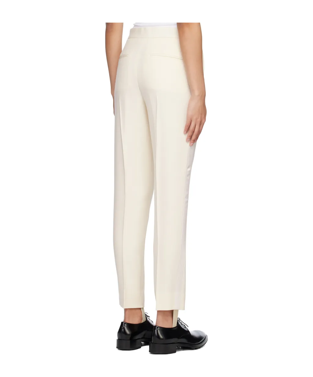 Pleated Zipper Casual Pants