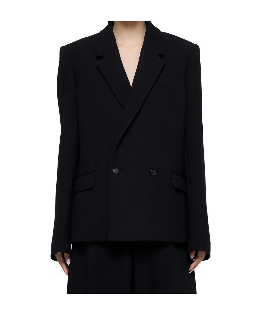 X Hailey Bieber Double Breasted Blazer
