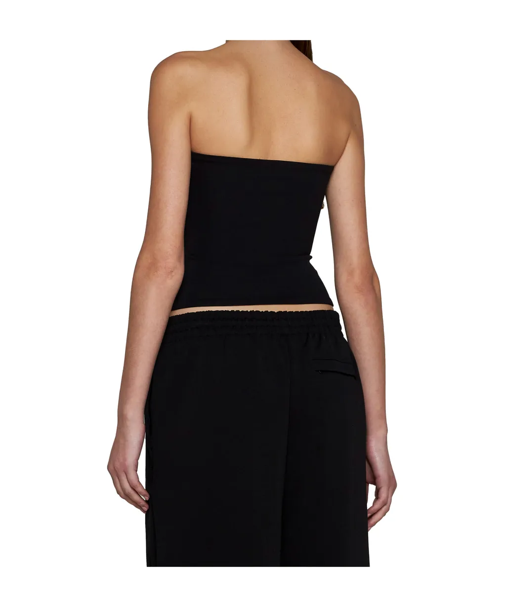 Stretch-Jersey Tube Top