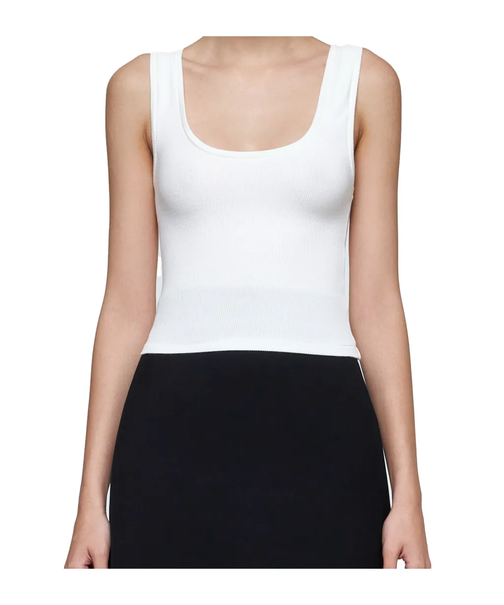 Ribbed Detail Vest