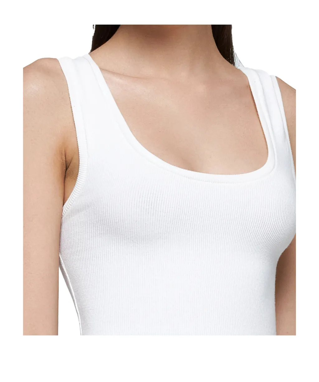 Ribbed Detail Vest