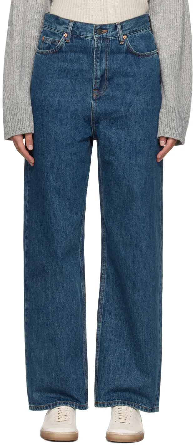 Wardrobe.Nyc Denim Low Rise Jeans