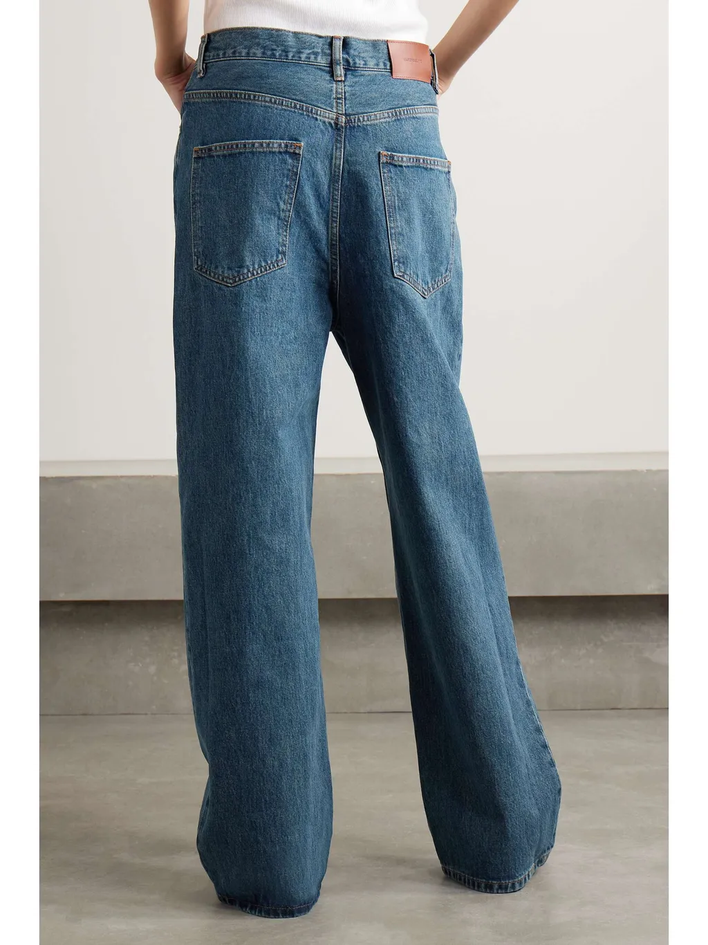 Wardrobe.Nyc Denim Low Rise Jeans