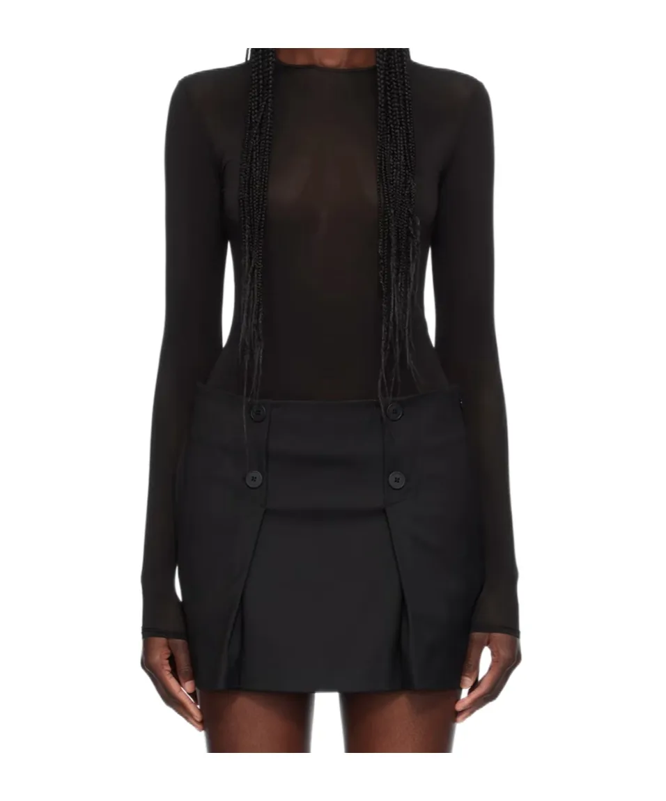 Long-Sleeved Jumpsuit