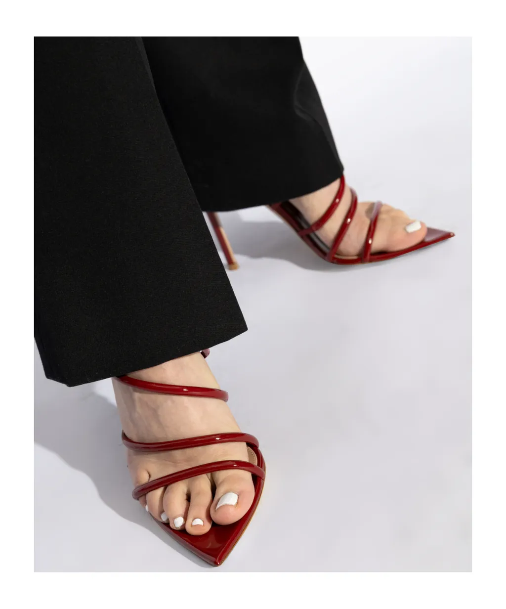 Gianvito Rossi Ettie Pointed Toe Sandals