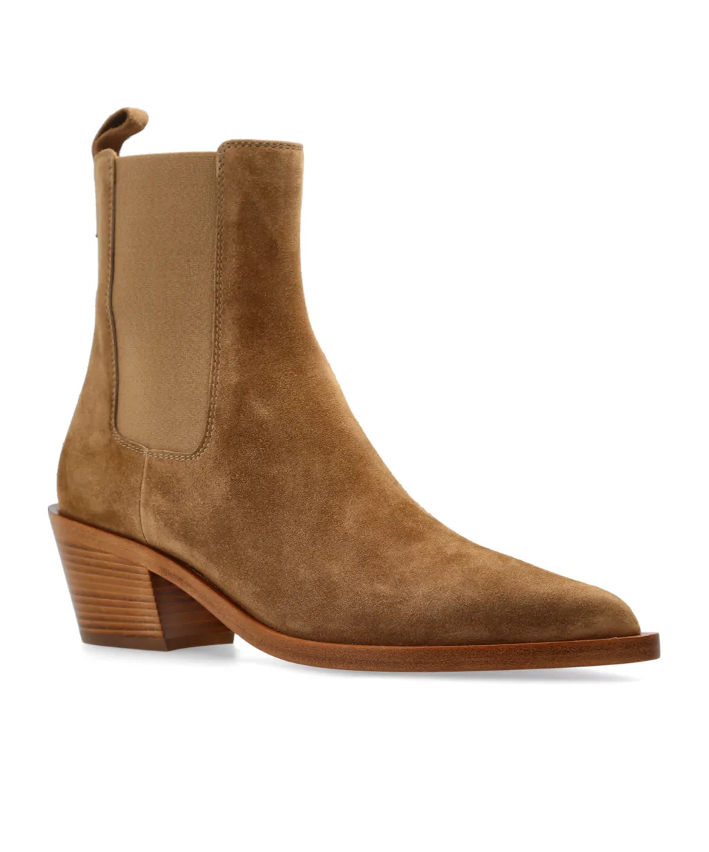 Gianvito Rossi Wylie Pointed Toe Ankle Boots