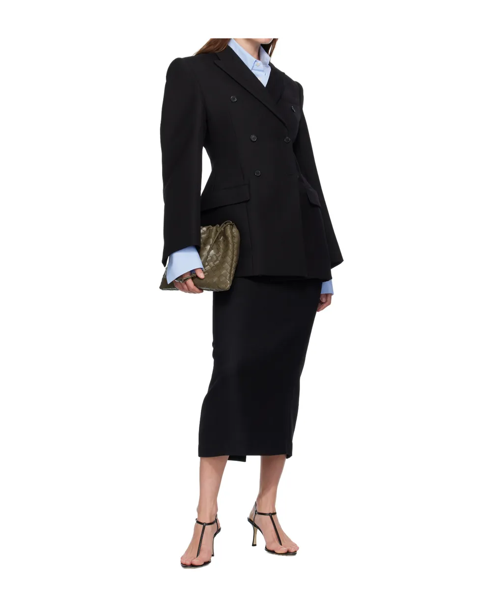 Contour Double-Breasted Blazer