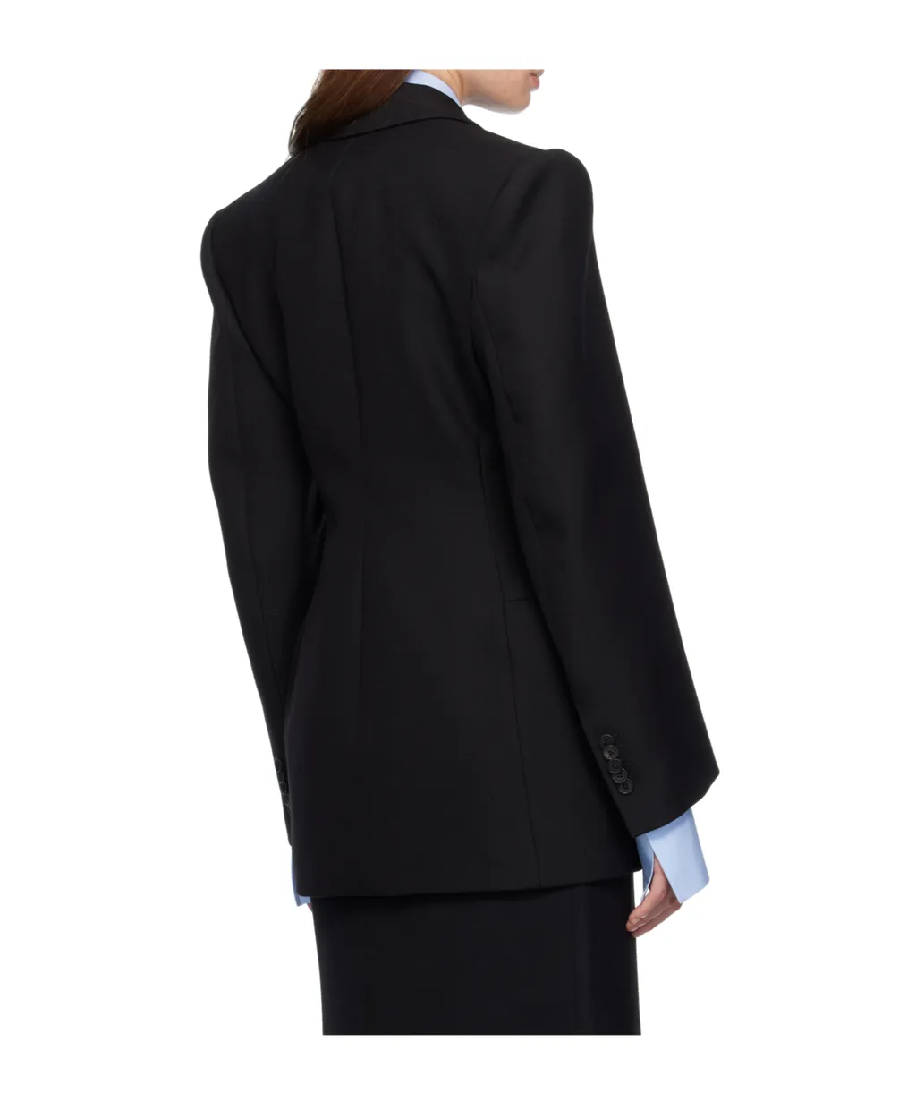 Contour Double-Breasted Blazer
