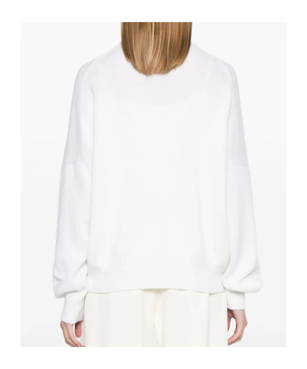 Khaite Crewneck Drop Shoulder Jumper