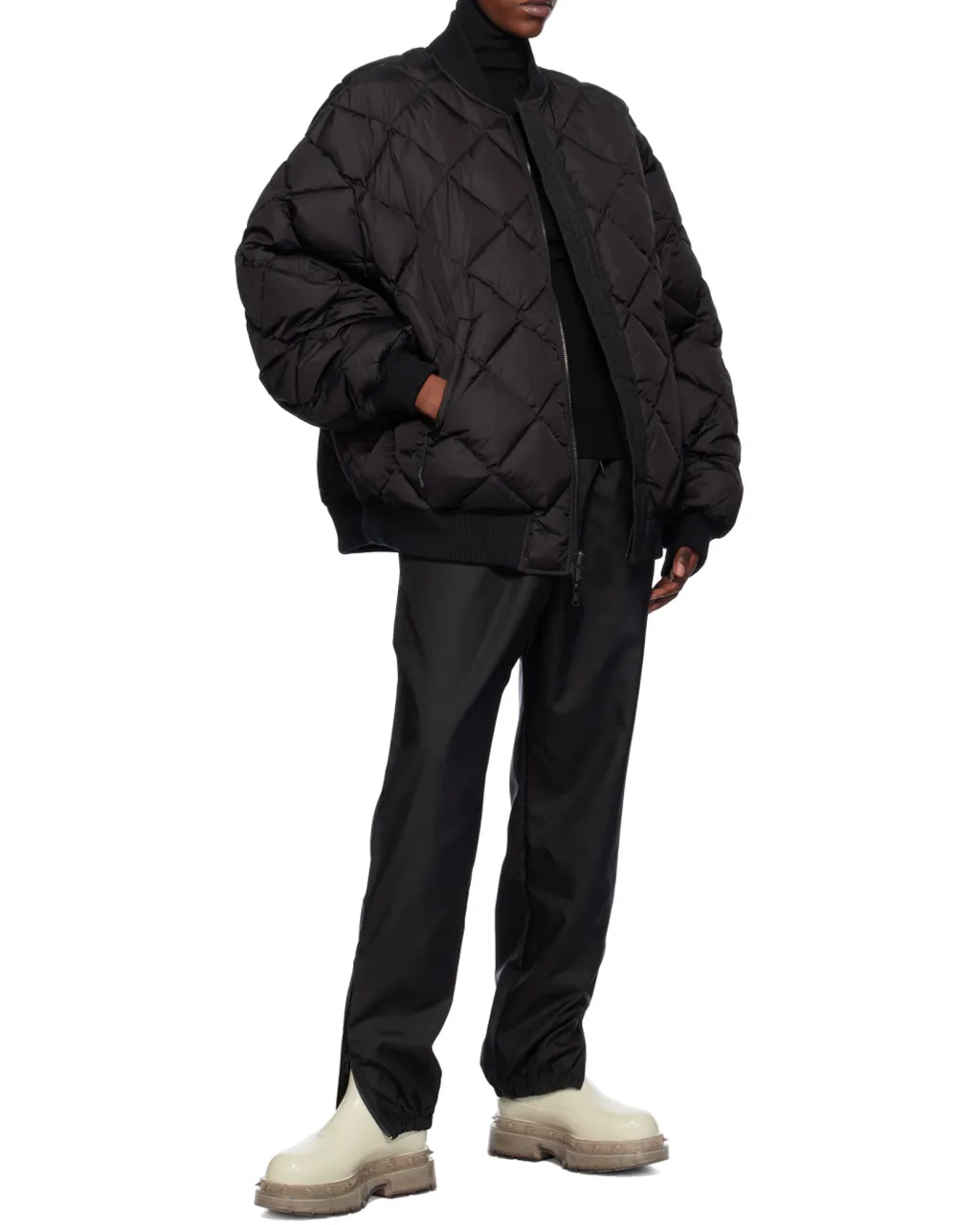 Wardrobe.Nyc Quilted Reversible Bomber Jacket