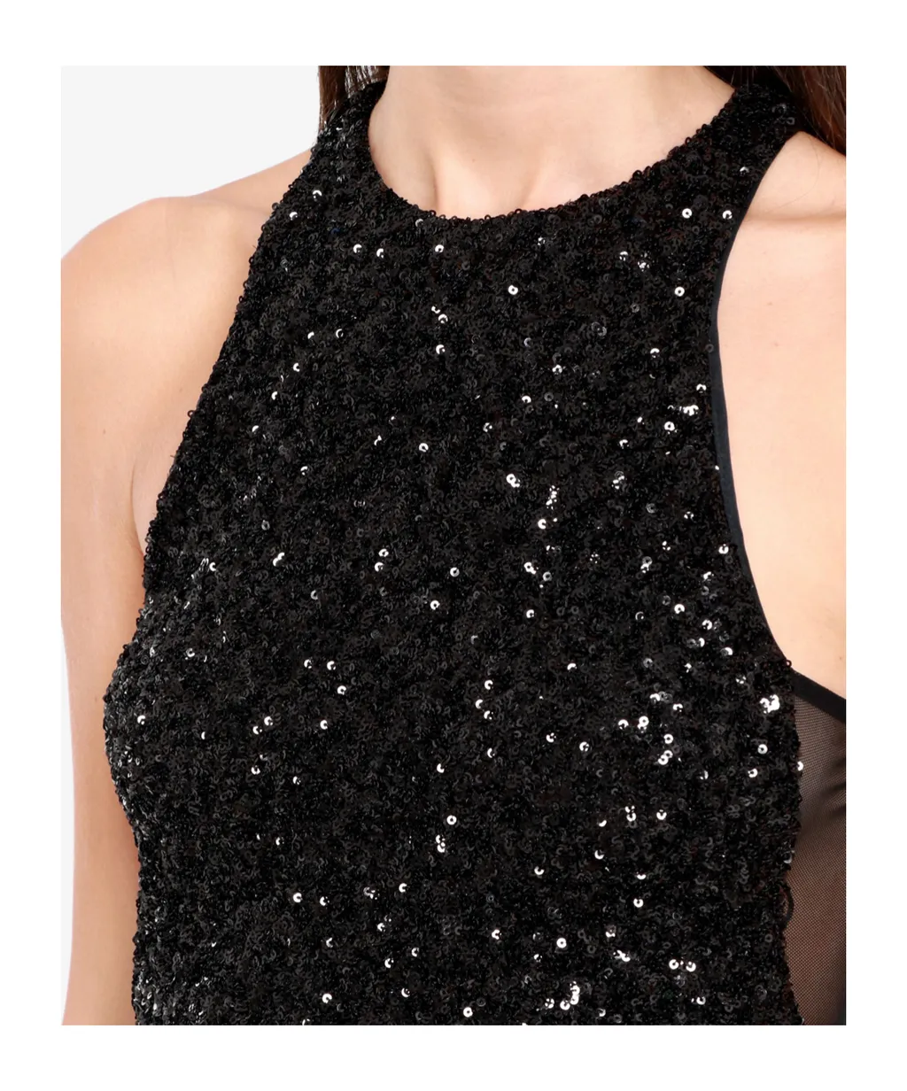 Round Neck Sleeveless Dress