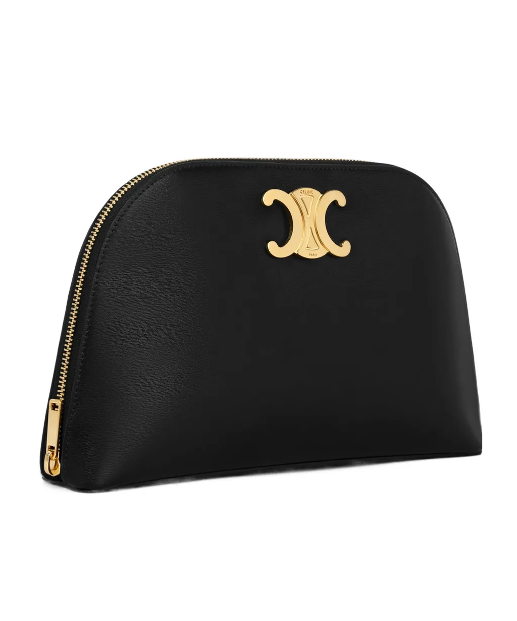 Pouch Triomphe In Shiny Calfskin