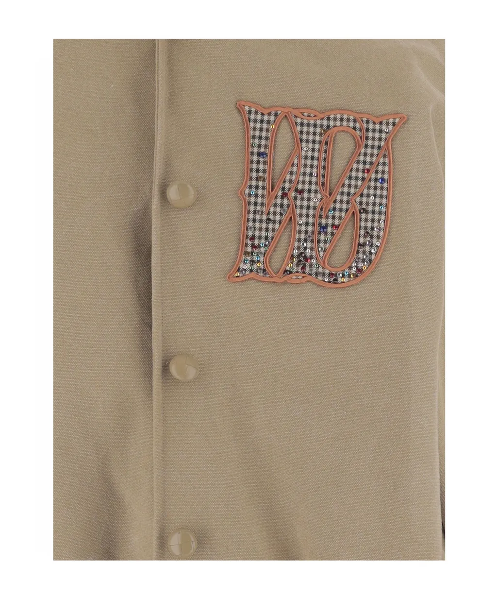 We11Done Logo Embroidered Jacket