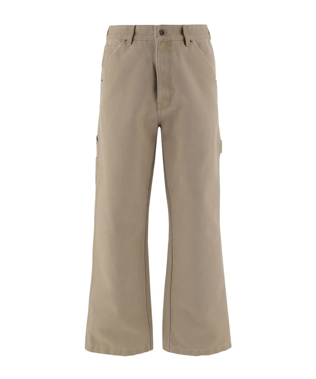 We11Done Logo Patch Pants