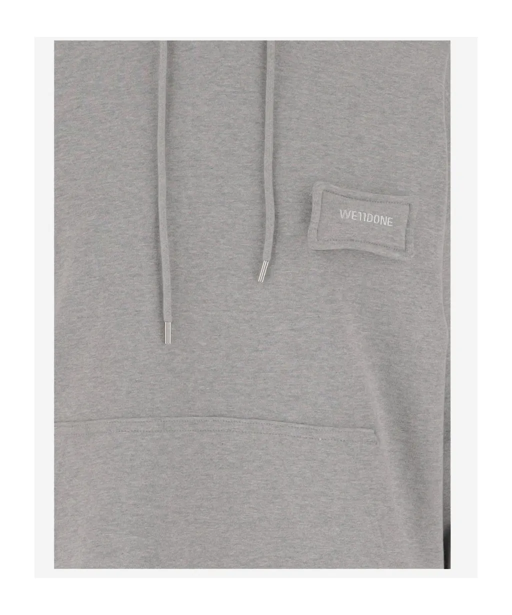We11Done Pillow Logo Hoodie