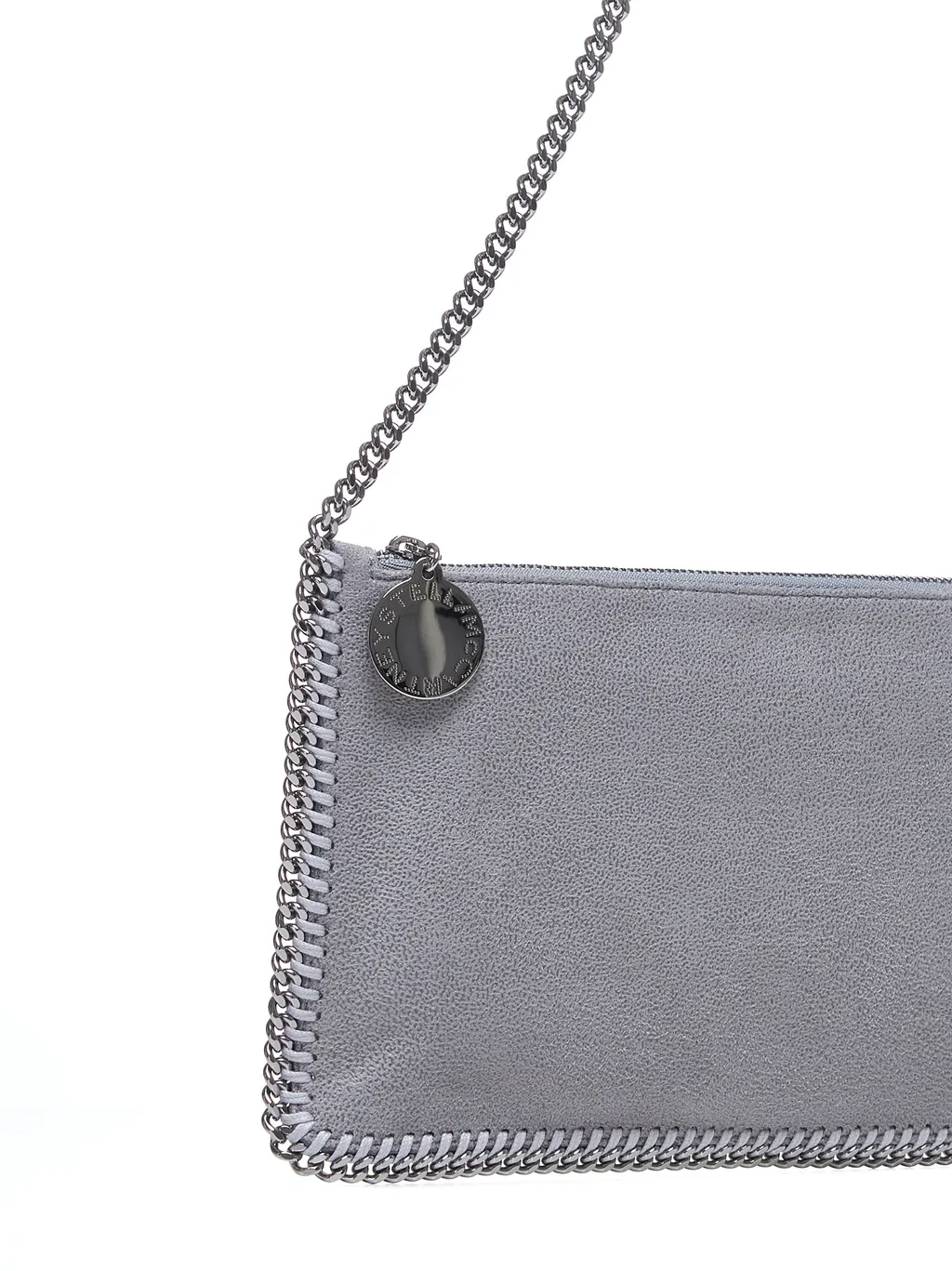Stella Mccartney Falabella Logo Charmed Shoulder Bag