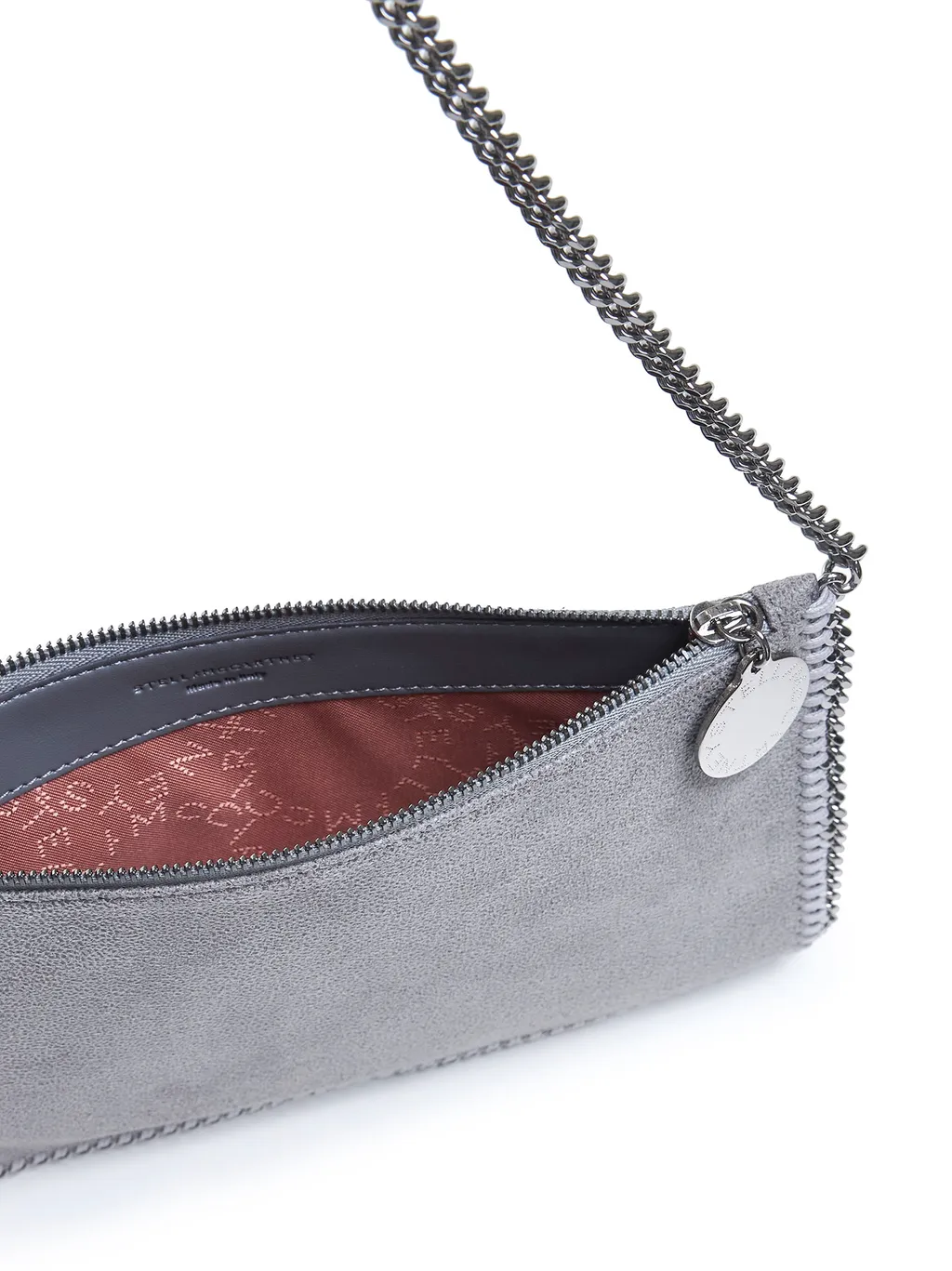 Stella Mccartney Falabella Logo Charmed Shoulder Bag