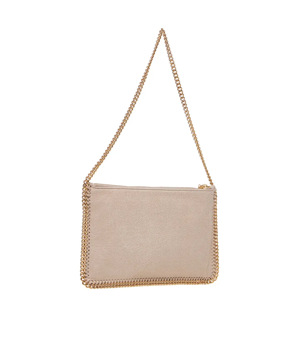 Stella Mccartney Falabella Logo Charmed Shoulder Bag