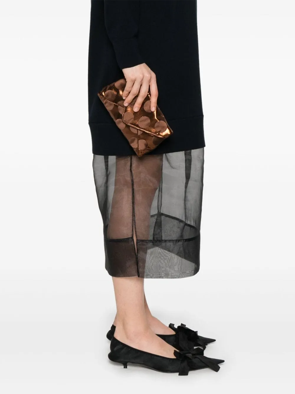 Polka Dot Clutch