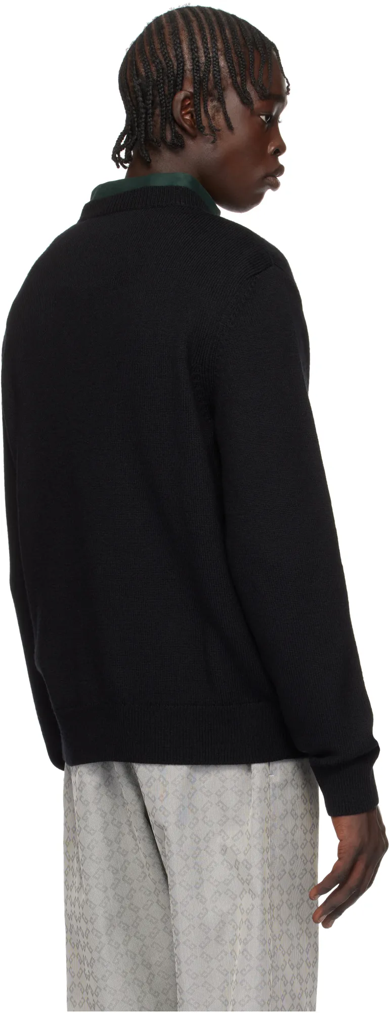 Givenchy Logo Embroidered Knit Sweater
