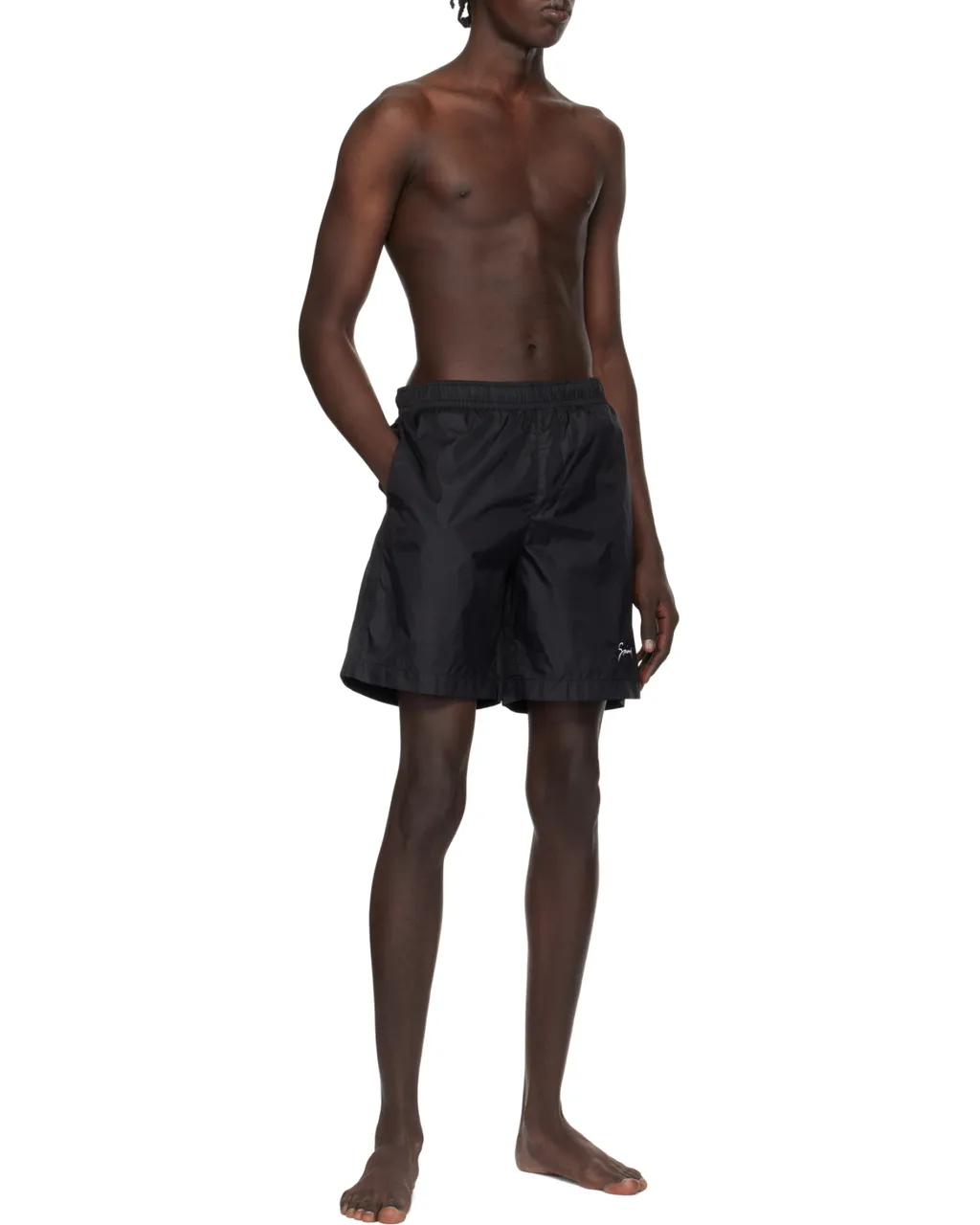 Logo-Embroidered Swim Shorts