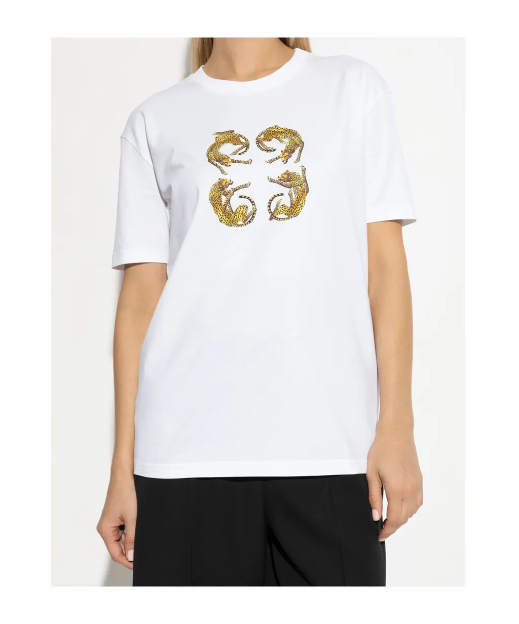 Givenchy Logo Printed Crewneck T-Shirt