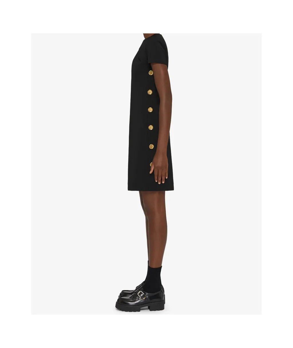 Givenchy V-Neck Short-Sleeved Mini Dress