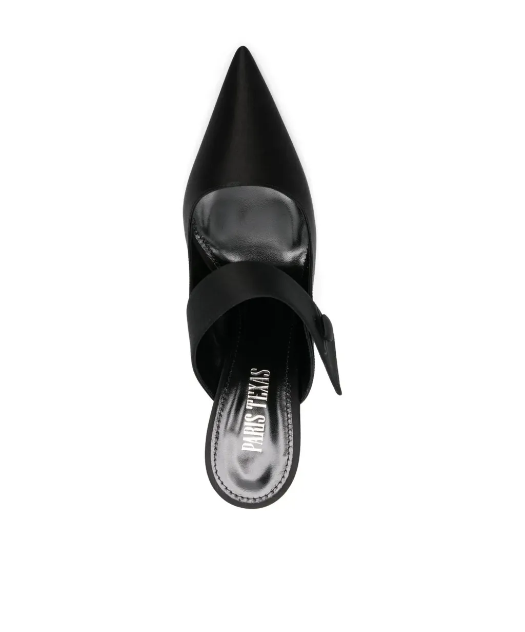 90Mm Satin Mules