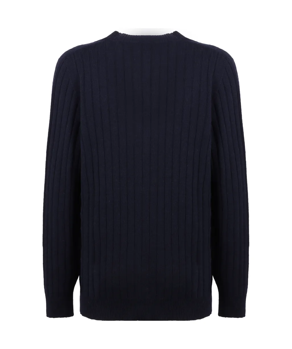 Drumohr Wool And Cashmere Knit Cardigan