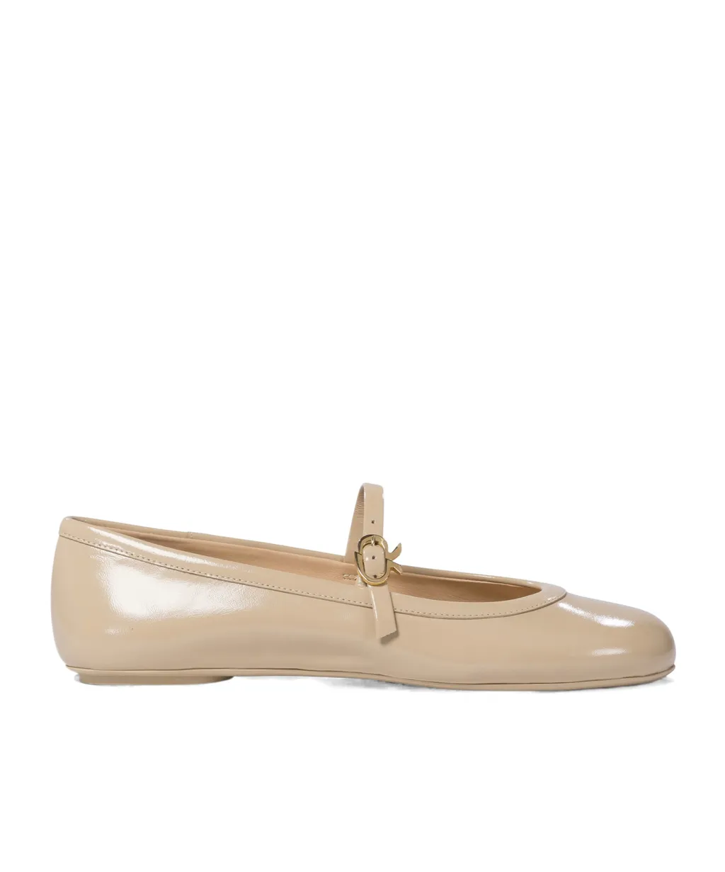Round-Head Flat Shoes