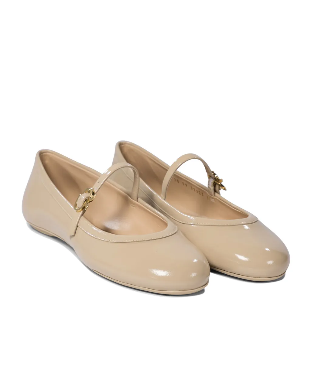 Round-Head Flat Shoes