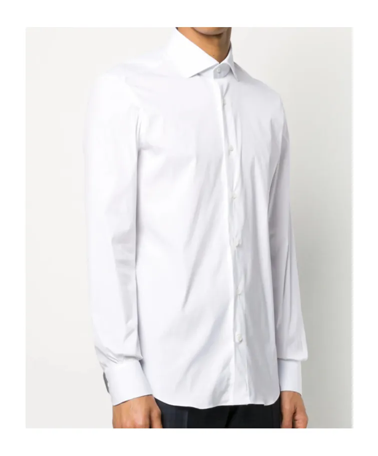 Lapel Long Sleeve Shirt