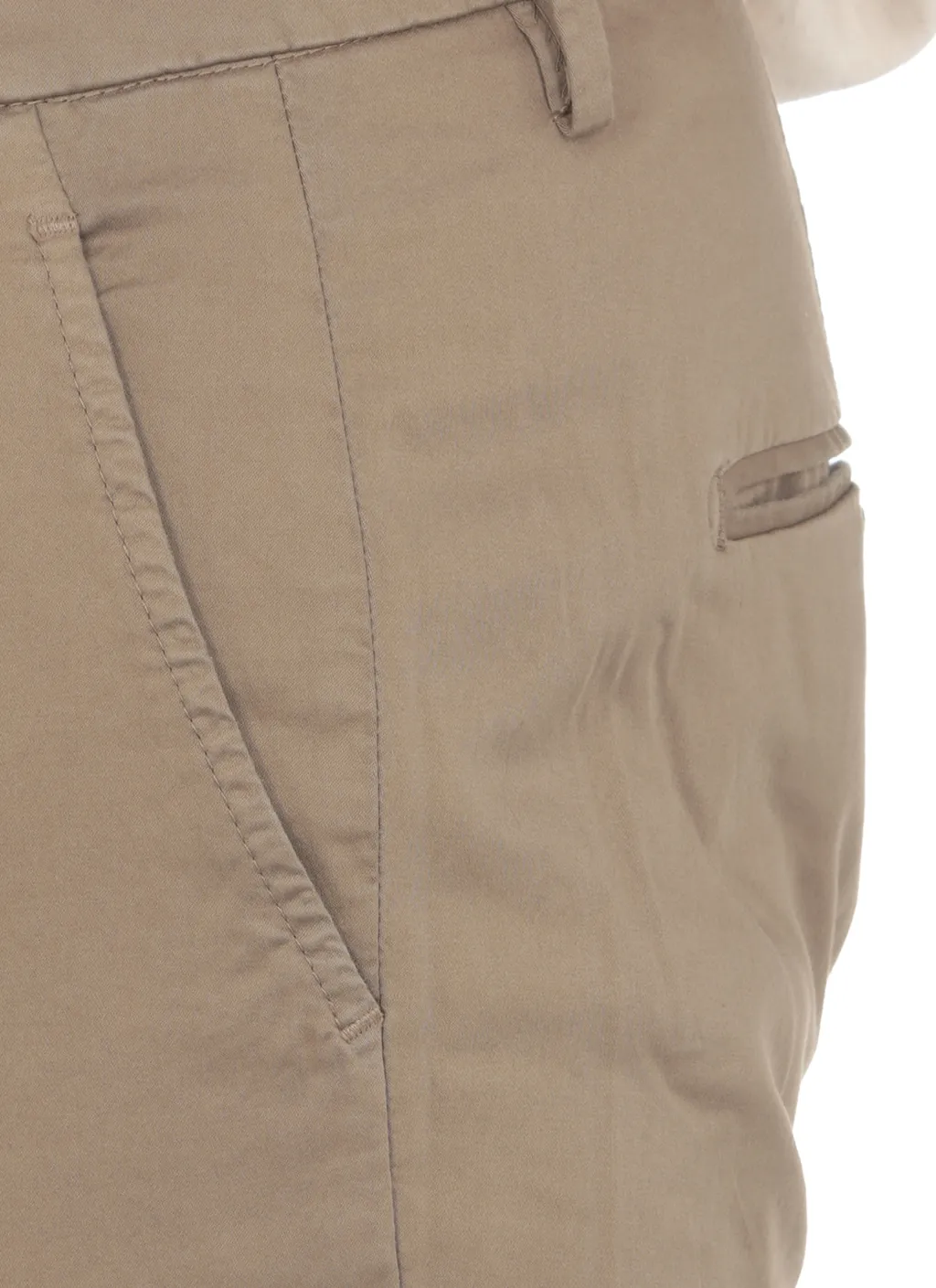 Mid-Rise Straight-Leg Trousers