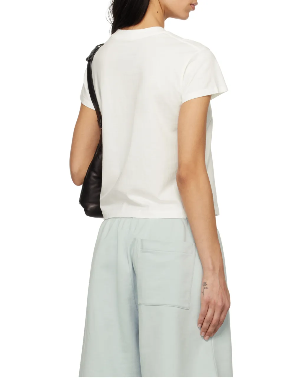 Mm6 Maison Margiela Logo Patch Crew Neck T-Shirt