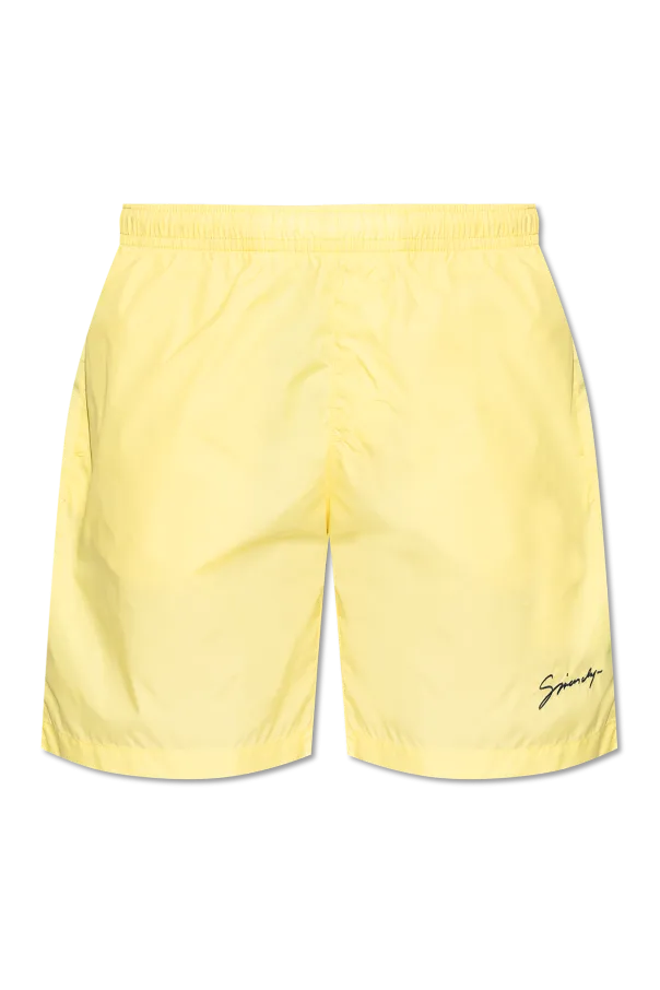Logo-Embroidered Swim Shorts