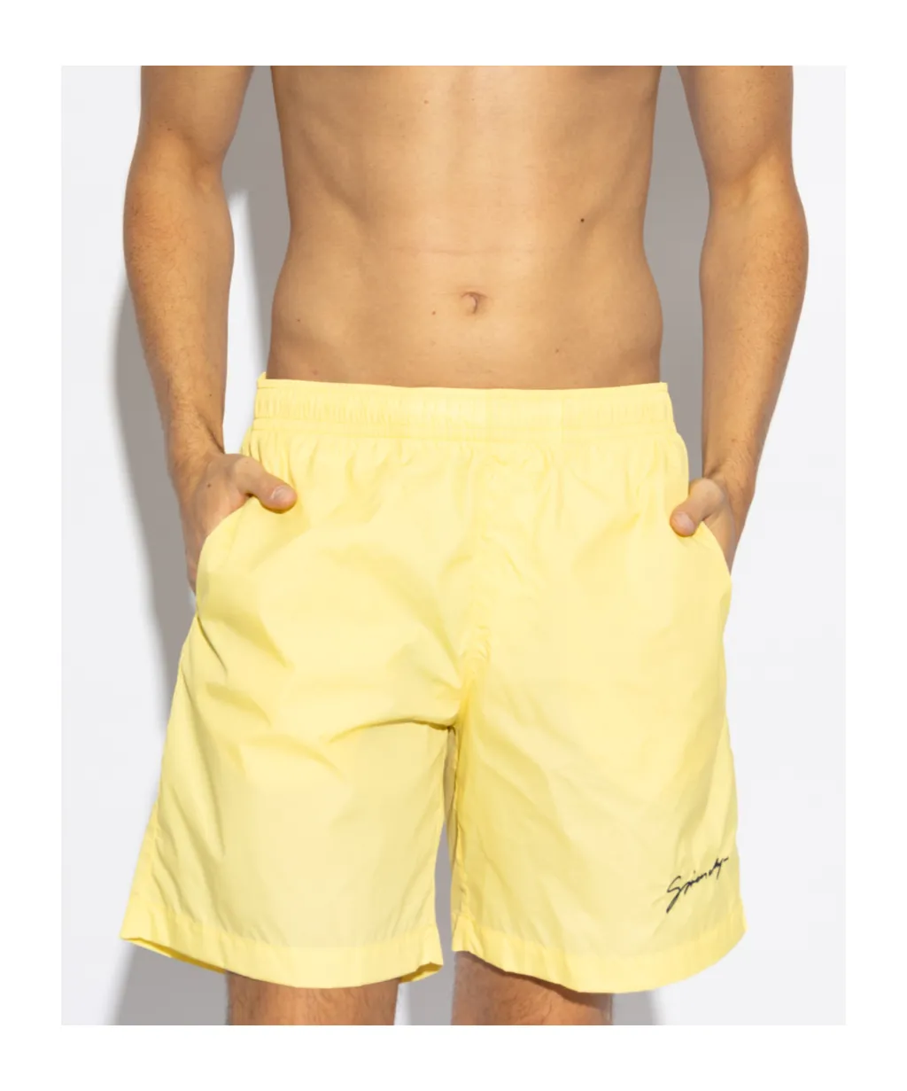 Logo-Embroidered Swim Shorts