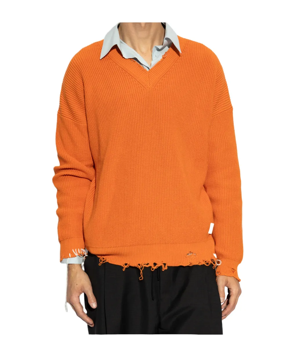 Mm6 Maison Margiela Logo Patch Jumper