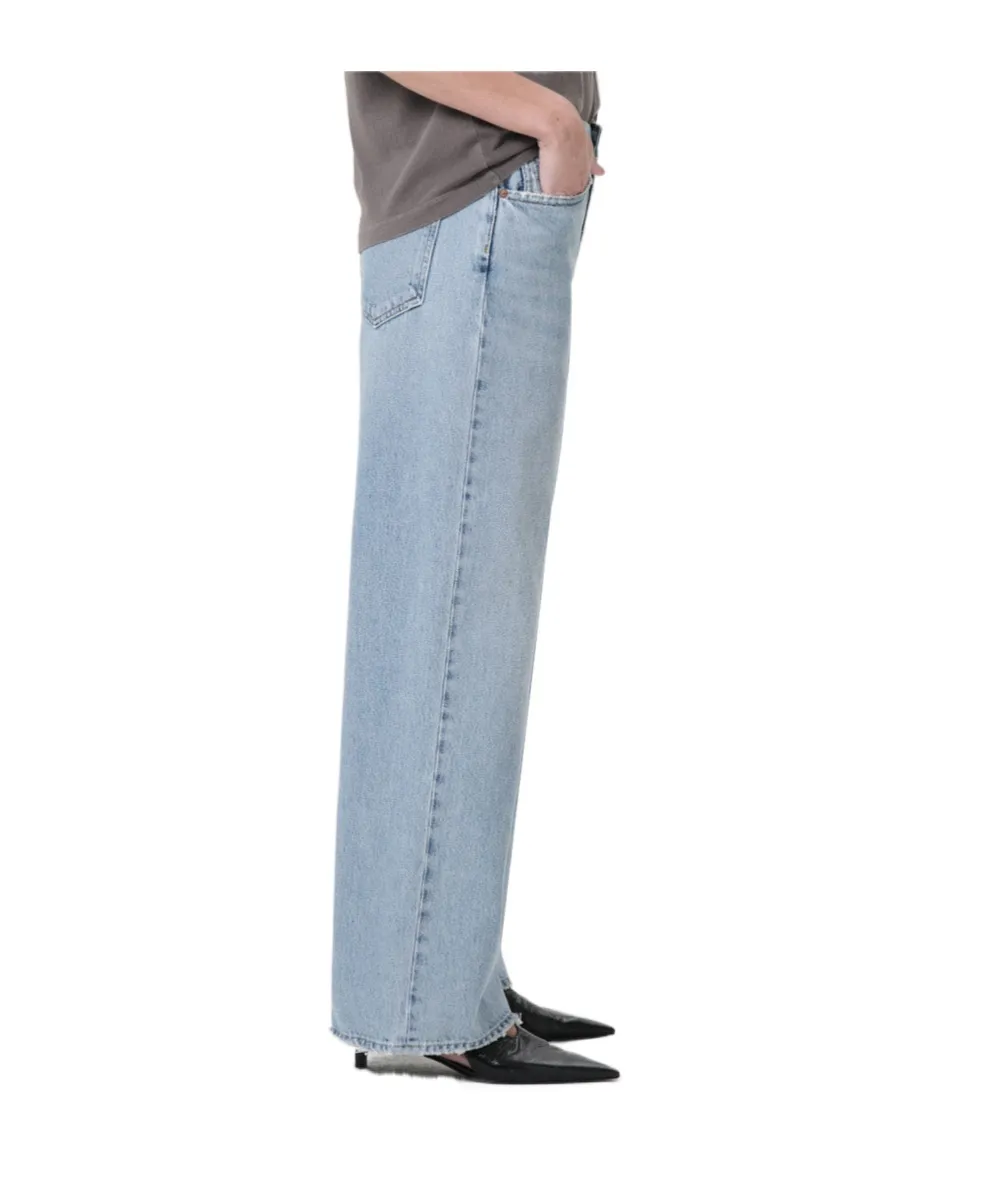 Agolde Low-Waisted Straight-Leg Jeans