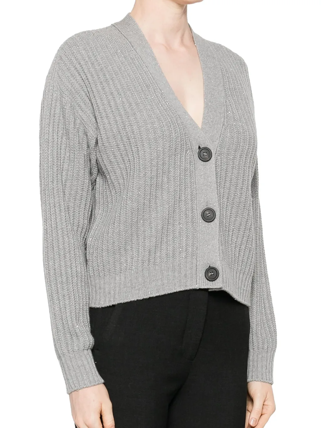 Ribbed Cardigan