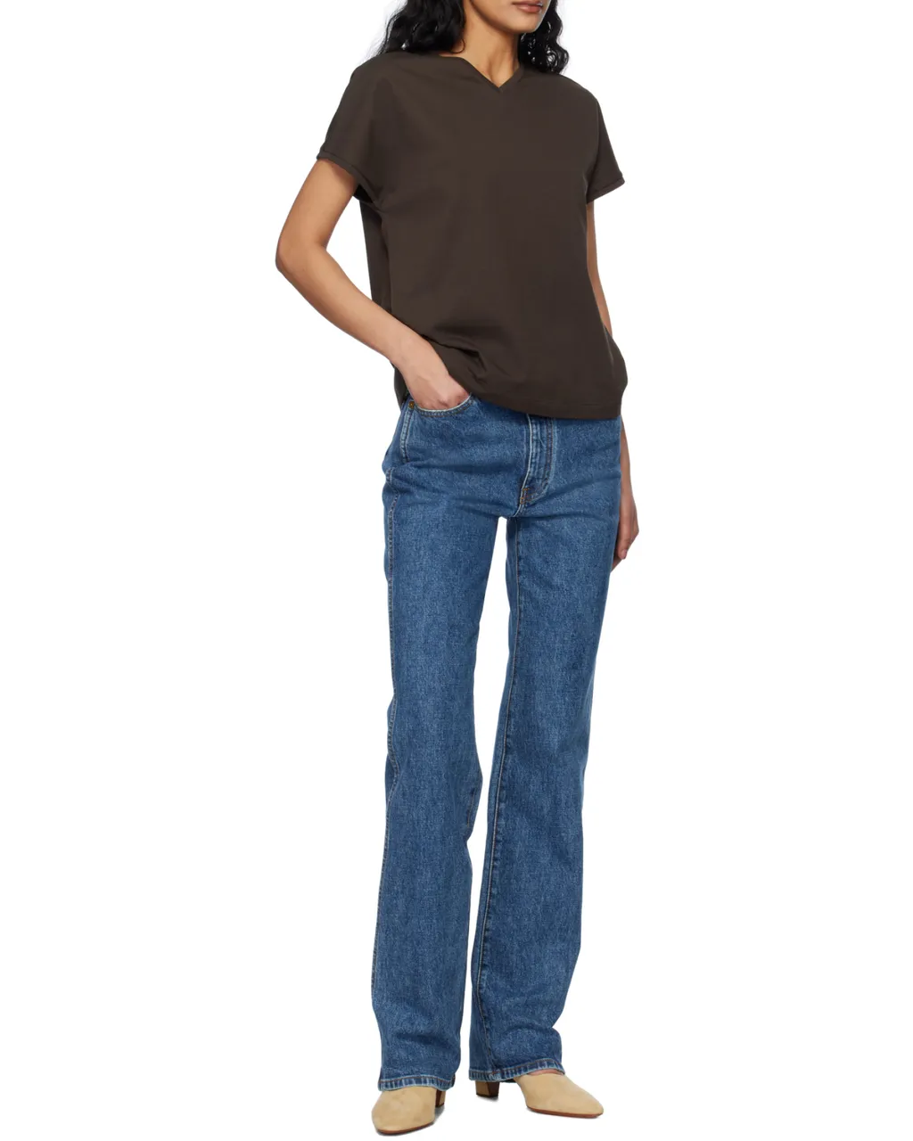 Khaite Danielle High Waist Jeans