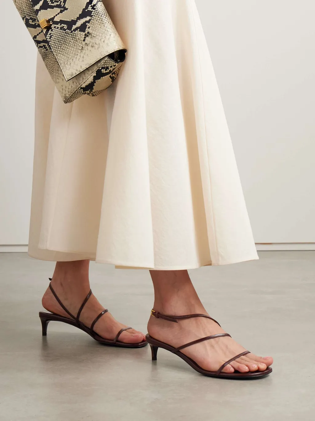 Khaite Lenno Midi Skirt