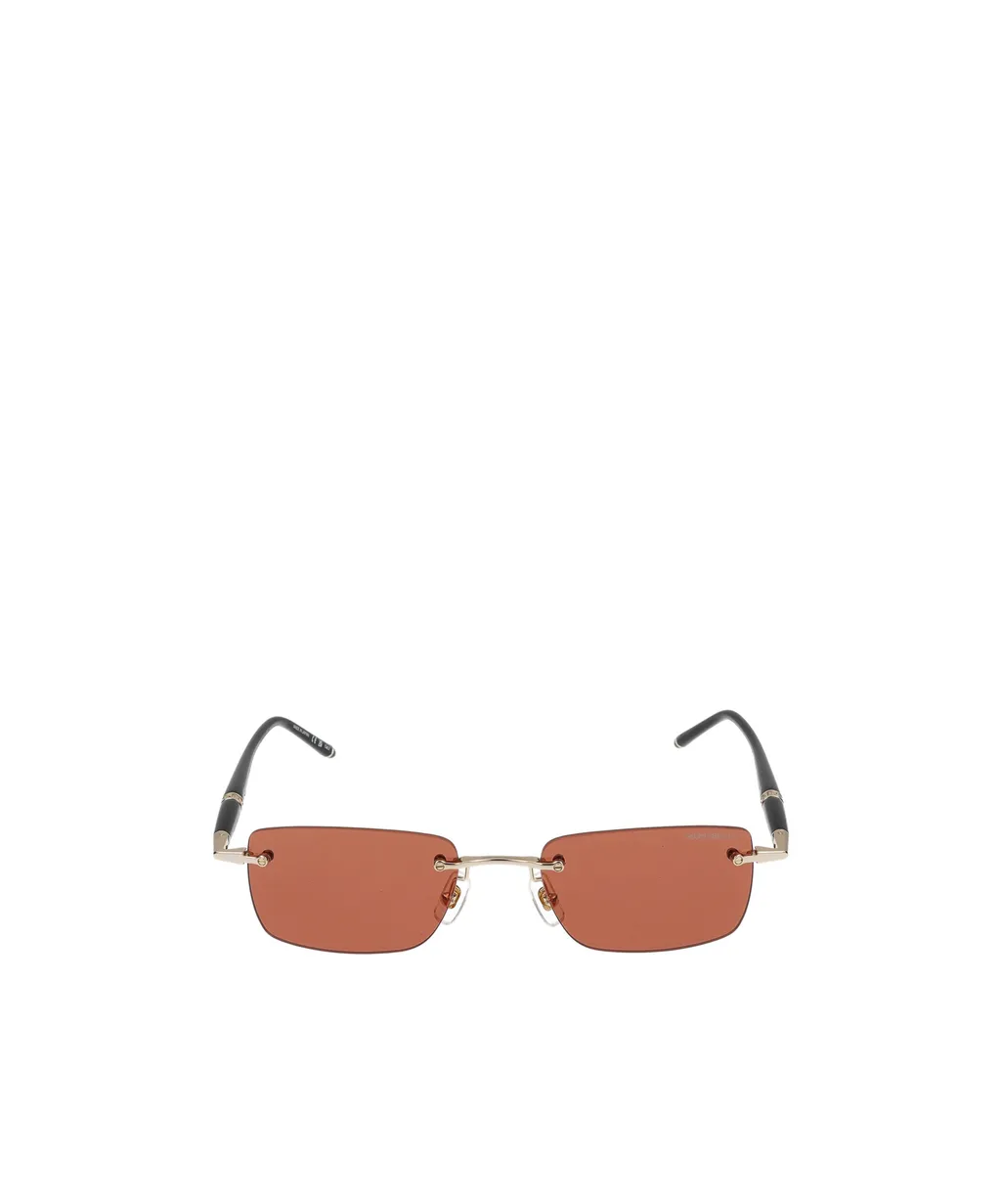 Rectangular-Frame Sunglasses
