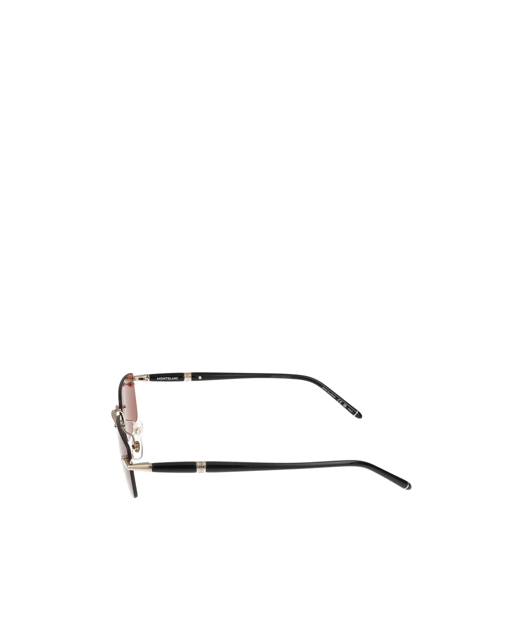 Rectangular-Frame Sunglasses