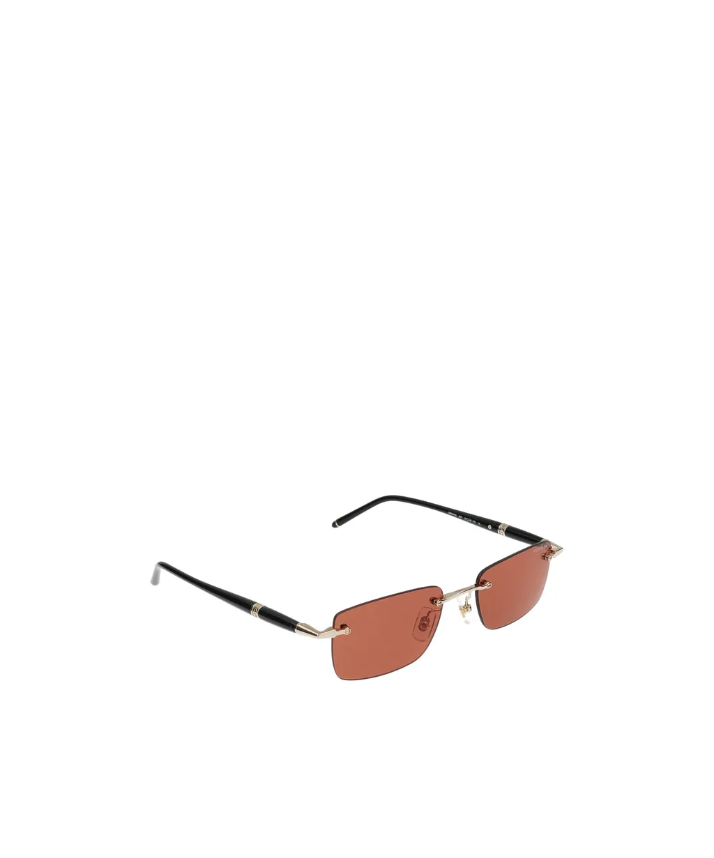 Rectangular-Frame Sunglasses